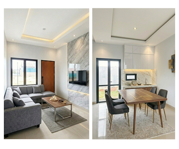 Interior Semi Furnished Samarra Residence